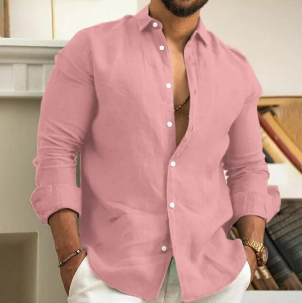 Button down casual shirt for men