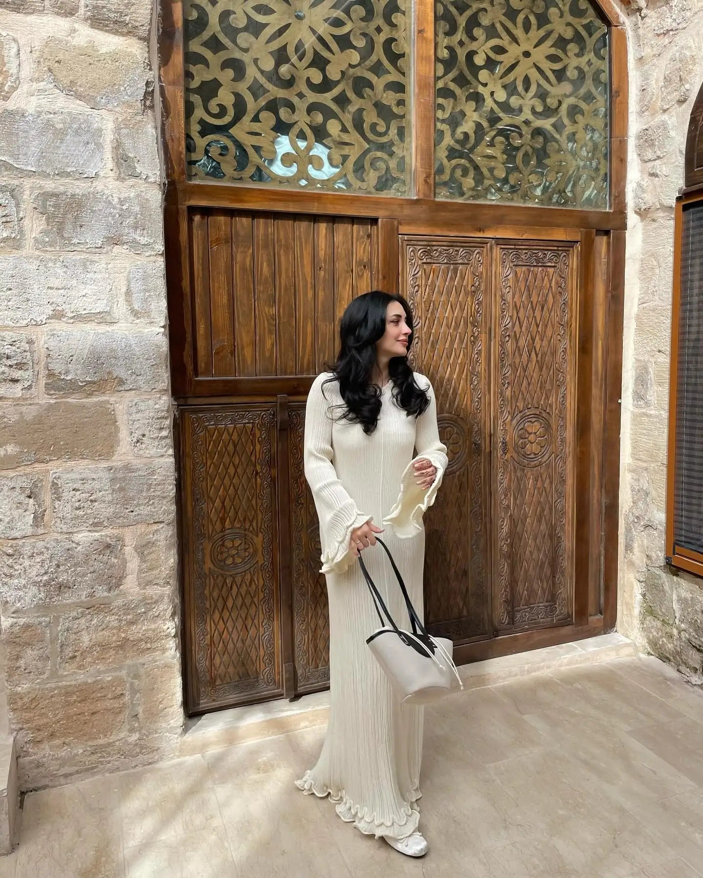 Women's long sleeve maxi dress