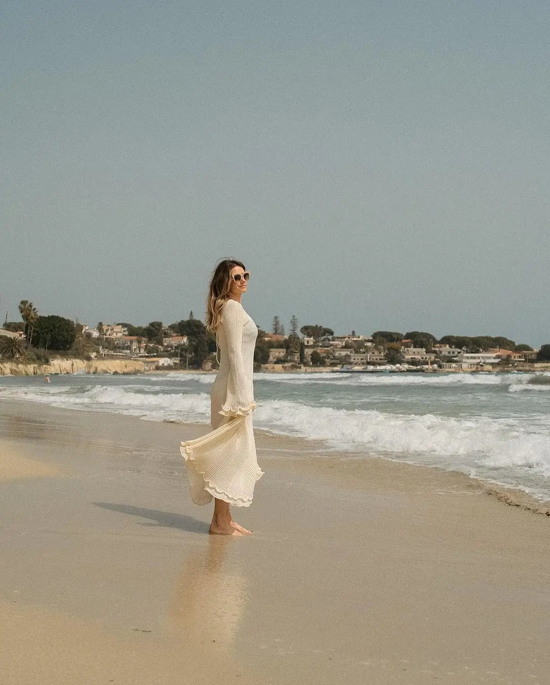 Women's long sleeve maxi dress