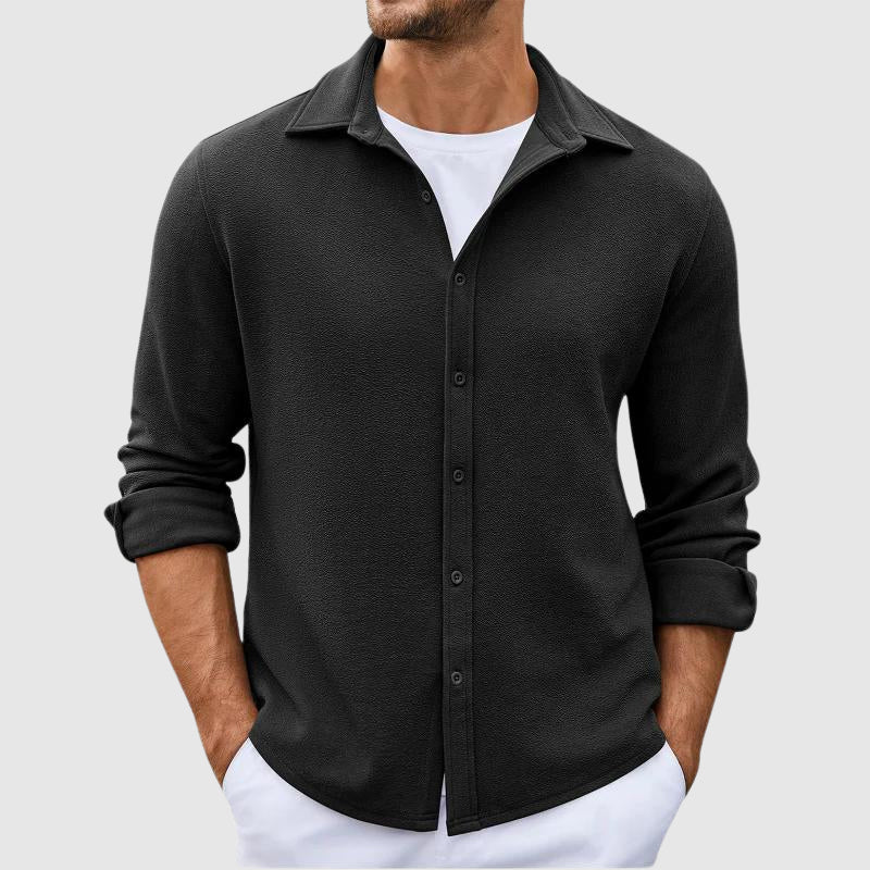 Men's casual button-down shirt