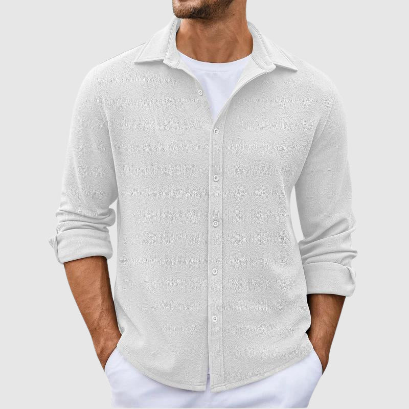 Men's casual button-down shirt