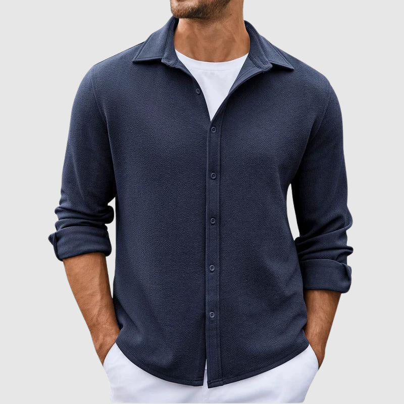 Men's casual button-down shirt