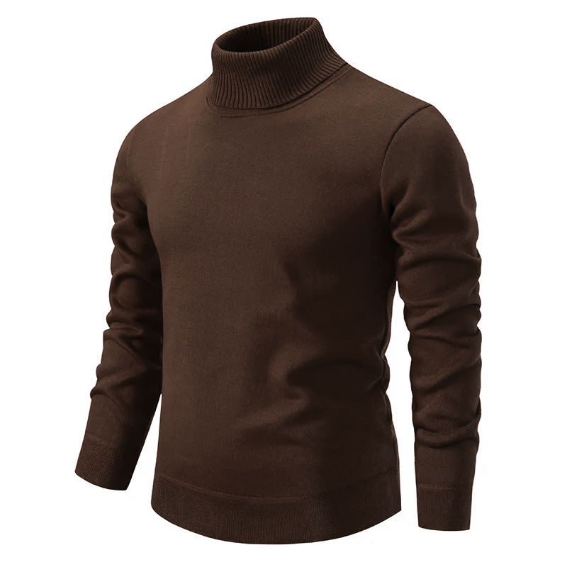 Men's casual turtleneck pull-over sweater