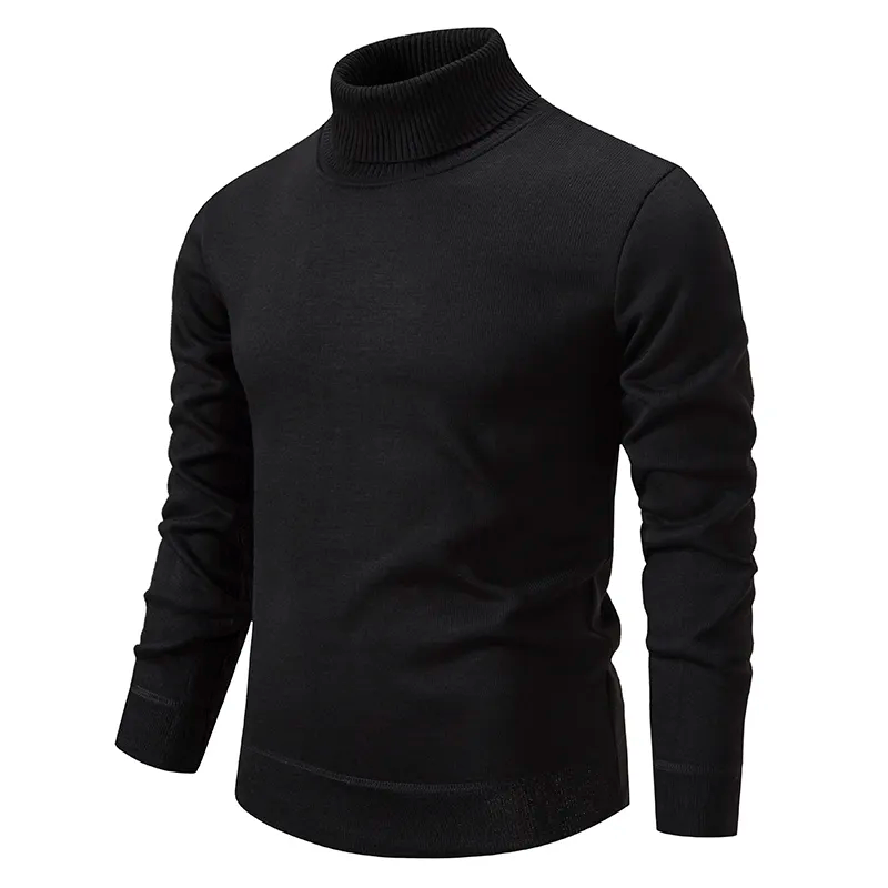 Men's casual turtleneck pull-over sweater