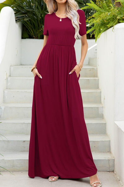 Women's casual maxi dress