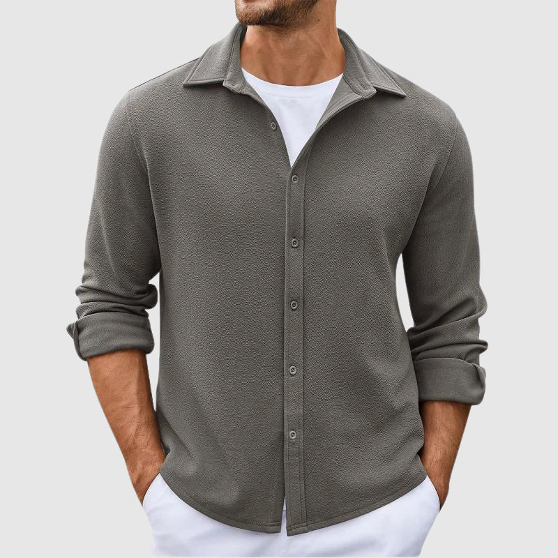 Men's casual button-down shirt