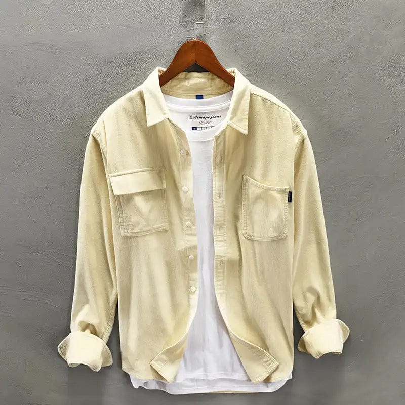 Men's casual front pocket shirt