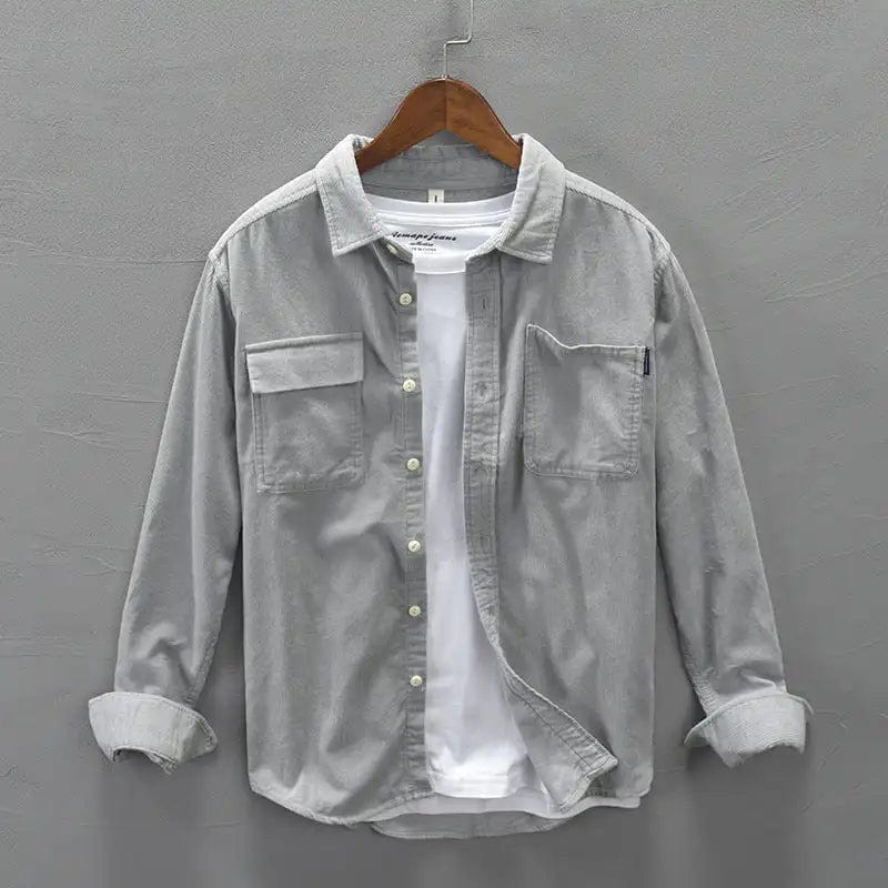 Men's casual front pocket shirt