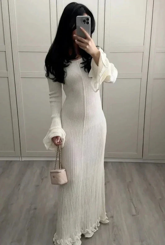 Women's long sleeve maxi dress